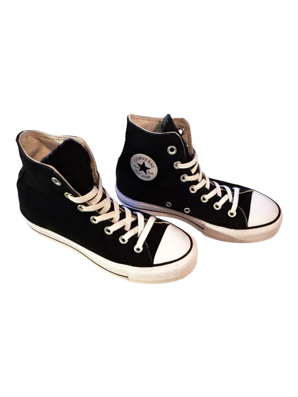 Converse Chuck Taylor All Star Platform High Top Sneakers - Black & White